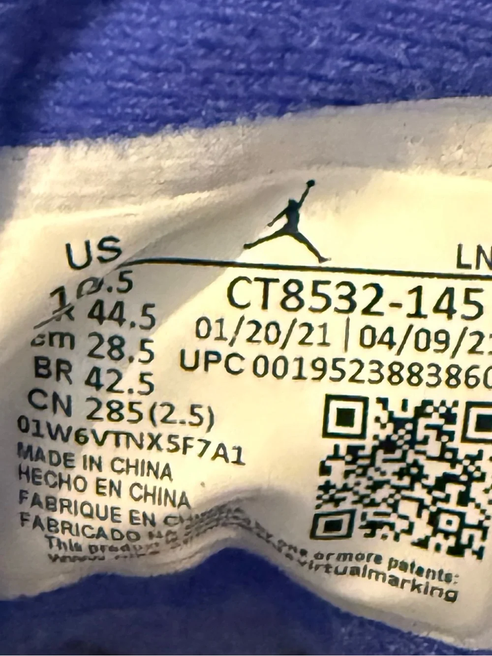 Jordan 3 Retro Racer Blue - Men's White, Blue & Gray Retro Basketball Sneakers